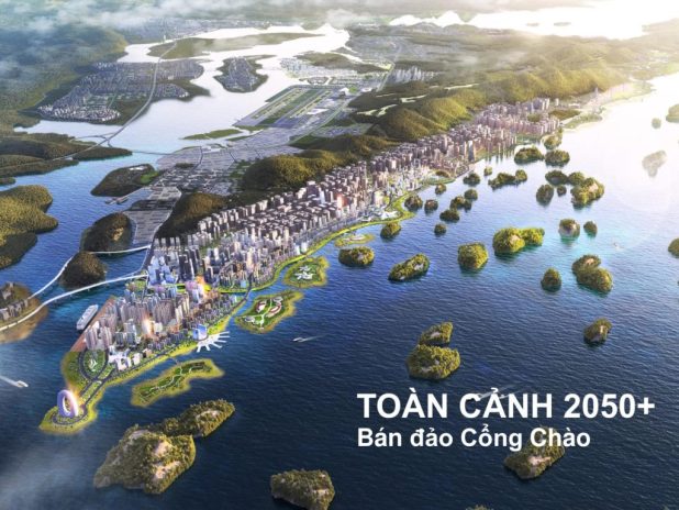 Vị trí dự án khu đô thị phương đông vân đồn